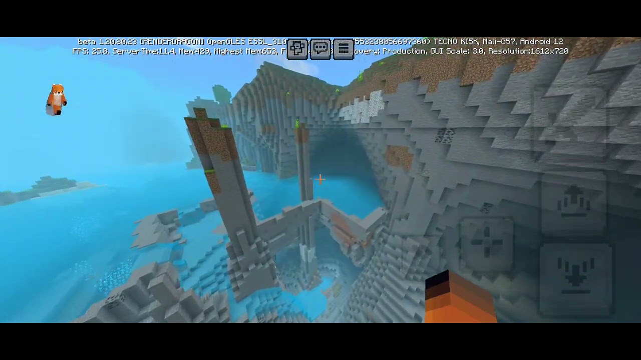 Relaxing Minecraft landscape + Aria Math #ariamath #mincraft - YouTube