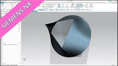 Through Curves by Points - Siemens NX 12 Training - Surfaces