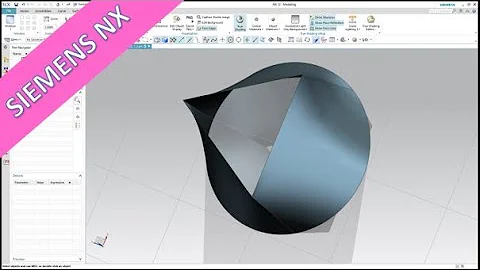 Through Curves by Points - Siemens NX 12 Training - Surfaces