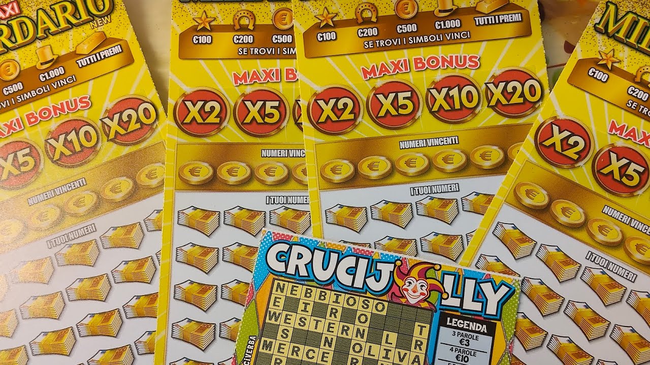 UNA BELLA GRATTATONA DI MAXI E CRUCI 💵💥🍀🐞💫🎊