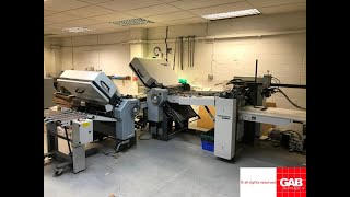 heidelberg stahlfolder td 66 1 4 4 fd   industrial paper folding machine for sale   Gab Supplies Ltd