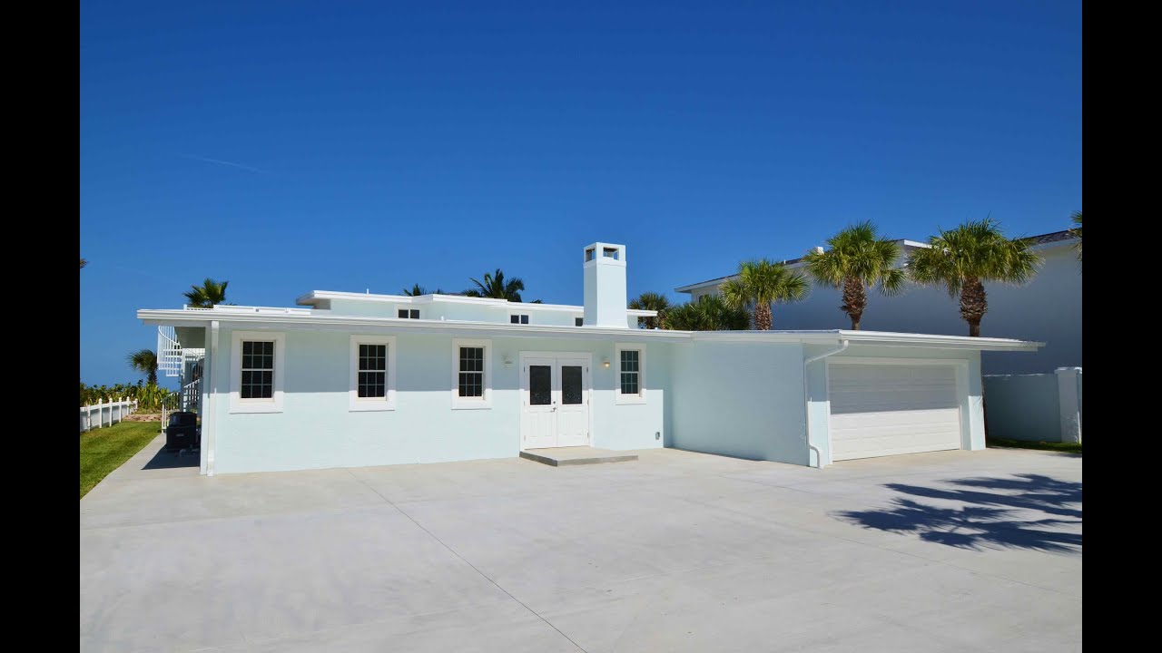449 S Atlantic Ave. Video Tour Direct Ocean Home For Sale Cocoa
