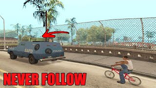 Never Follow The FBI Van in GTA SAN ANDREAS (random event)