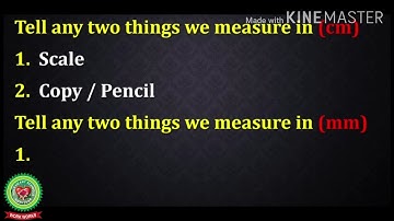 Measurement of length Introduction Class 2 Maths Holy Heart Schools