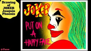 Drawing JOKER Joaquin Phoenix 2019 | Joker 2019 movie | The Joker Heath Ledger Drawing JOKER Joaquin Phoenix 2019 | Joker 2019 movie | The Joker Heath Ledger