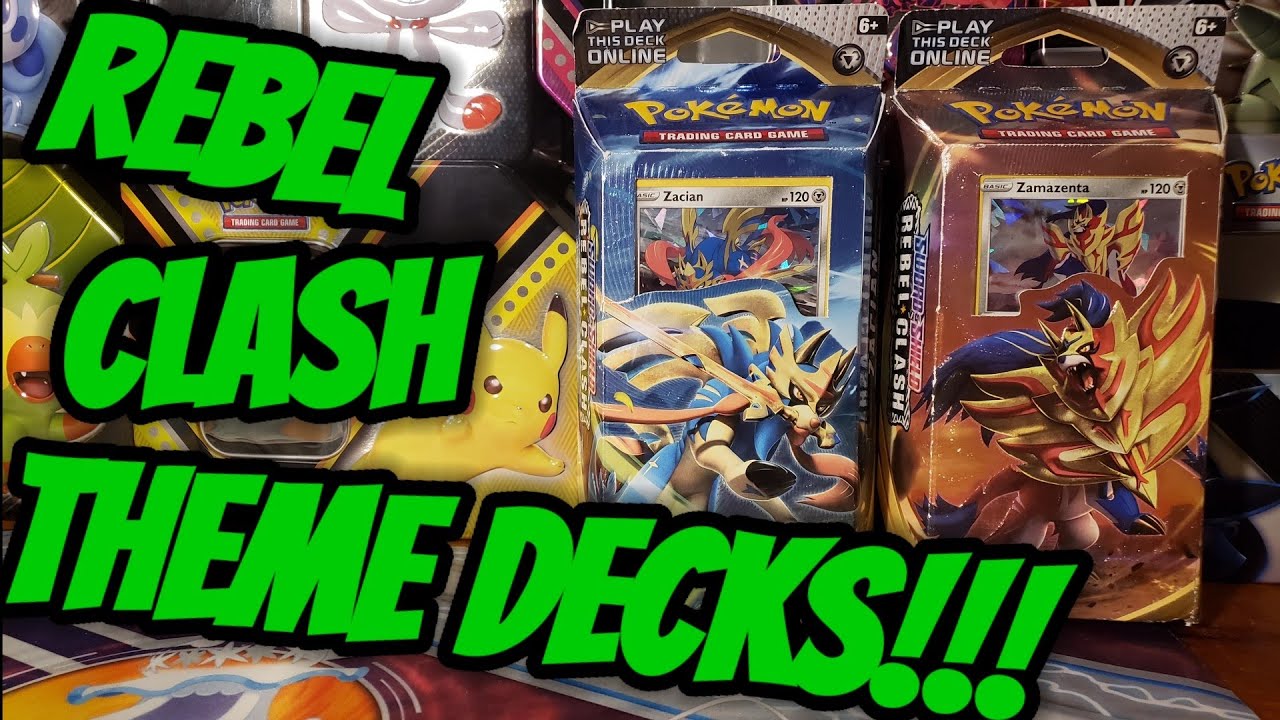 Pokemon Rebel Clash Theme Deck Opening!!!