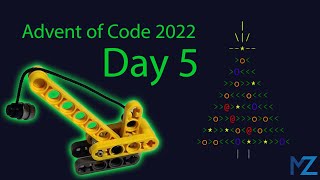 Advent of Code 2022 Day 5: Supply Stacks (C#, .NET 7)