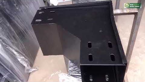 CO XUỐNG MÁNG CÁP 150x100 MM SƠN TĨNH ĐIỆN MÀU ĐEN 1 LY 5 ✅