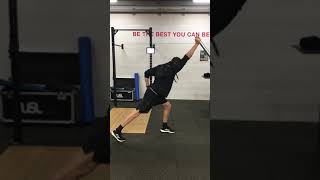 Landmine Split Jerk