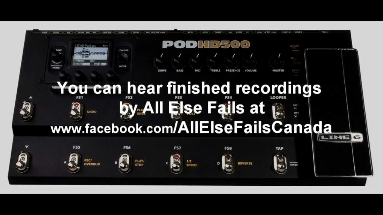 Pod HD 500 Metal Test Track