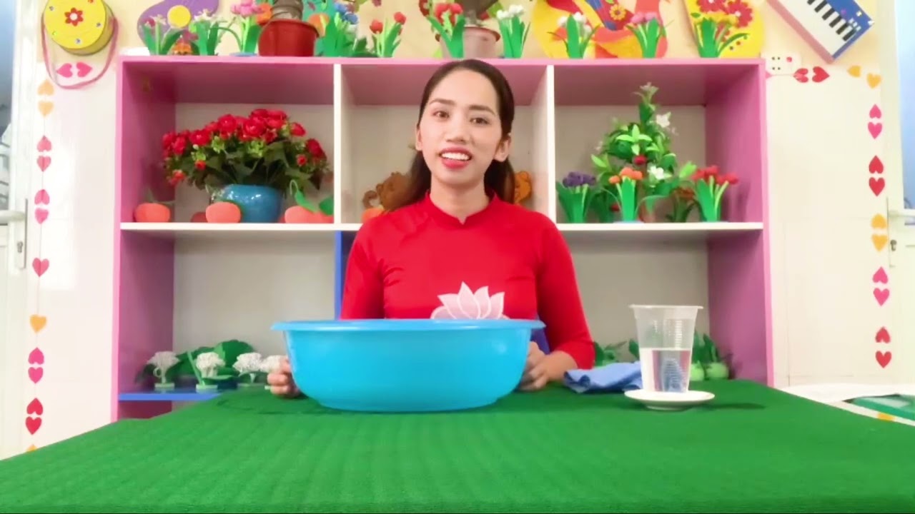 bài giảng sự kỳ diệu của nước, cô Hải Vân - youtube