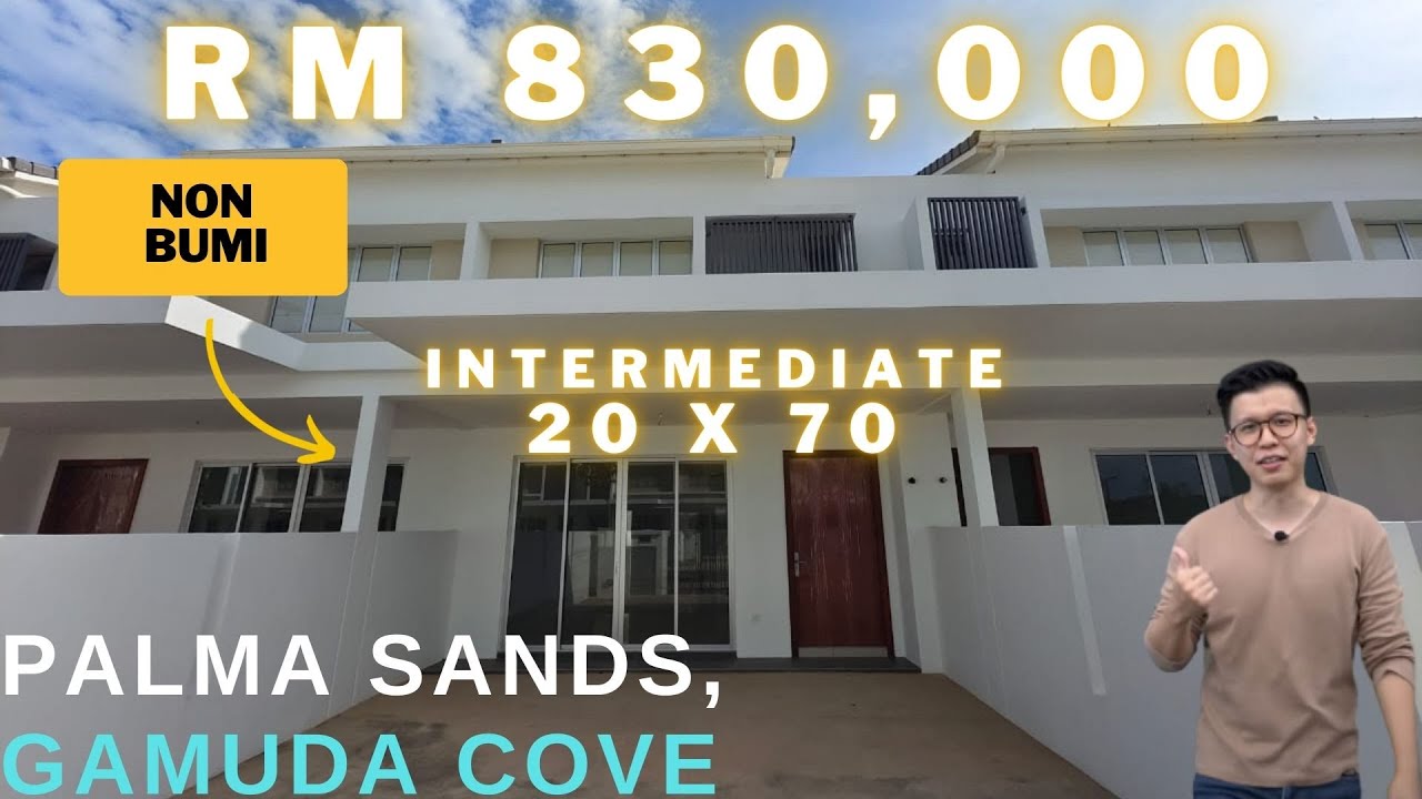 FOR SALE: Palma Sands [2 STORY INTERMEDIATE], Gamuda Cove | BU: 1,824 SQFT | Type A : 20x70