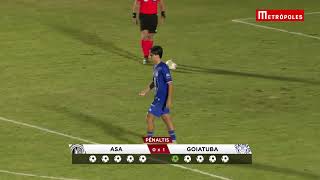 ASA-AL 1 X 1 Goiatuba-GO | Melhores Momentos | Brasileirão Série D ZeroUm