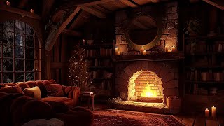 Firepalce Sounds For Sleep | Overcome Insomnia to Deep Sleep Immediately with Crackling Fireplace