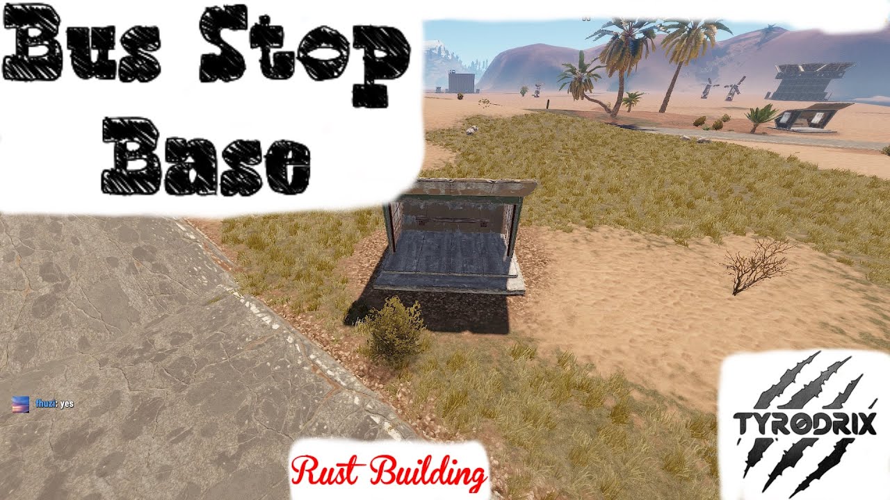Rust Building BusStopBase - YouTube