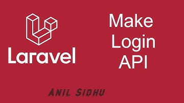 Laravel with React Project # Make Login  API