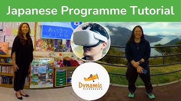 VR Japanese Programme Tutorial - Language Lessons and Culture Exploration in VR