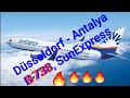 Düsseldorf (DUS) - Antalya (AYT), Boeing 738, SunExpress Airlines