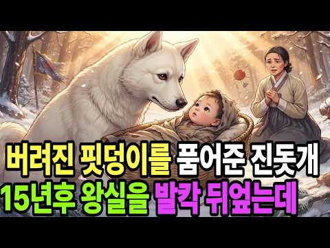 [전설야담] 버려진 핏덩이를 품어준 진돗개, 십오 년 뒤 왕실을 발칵 뒤엎는데 I야담.민담.전설.설화.옛날 이야기.오디오북.수면동화.조선이야기.조선야담.조선로맨스