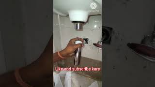 Bottle trap fitting short video #ytshorts #plumbing #video #video #trending #shortvideo