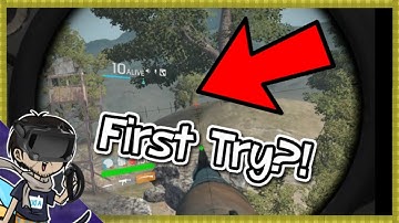 THE SICKEST VR SNIPER SHOT YOU