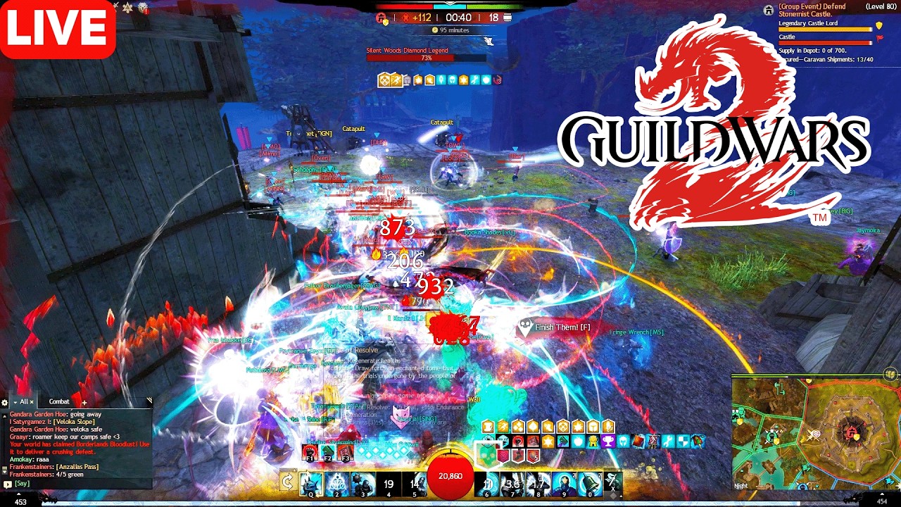 🔴LIVE Guild Wars 2 WvW ⚔️ Zergling Farming is Fun | 25-2-26 #gw2 #wvw #live