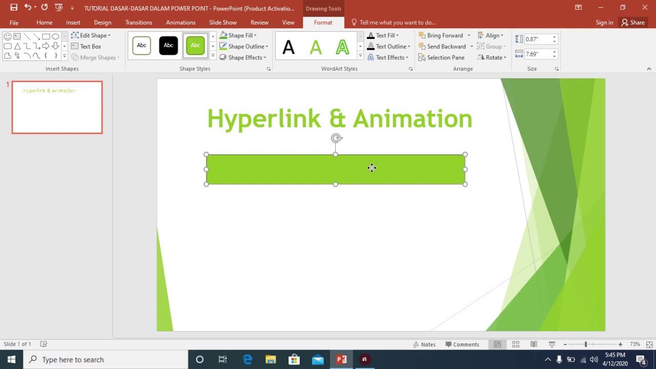 Tutorial membuat ppt by:Dinda 