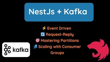 NestJs + Kafka (Event Driven & Request-Reply Pattern)