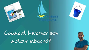 Comment hiverner le moteur d'un bateau ?