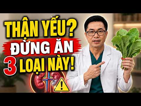BS. Nguyễn Minh Tâm Cảnh Báo: 3 Loại Rau Củ Khiến THẬN YẾU Nhanh Hơn, Nhiều Người Vẫn Ăn Mỗi Ngày
