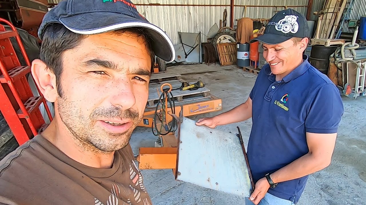 Il m'offre un sérieux coup de pouce sur la moissonneuse - 2021