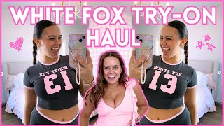 HUGE WHITEFOX TRY ON HAUL (discount code + honest review)