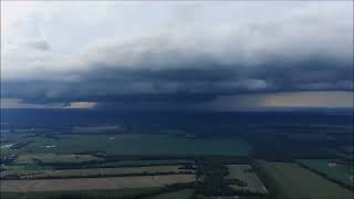 Aerial Storm Chasing-Towering Thunderstorm Intercept