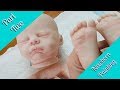 Part 2 ~ Newborn Reborn Baby Painting ~ Creases, Veins and Small Detail