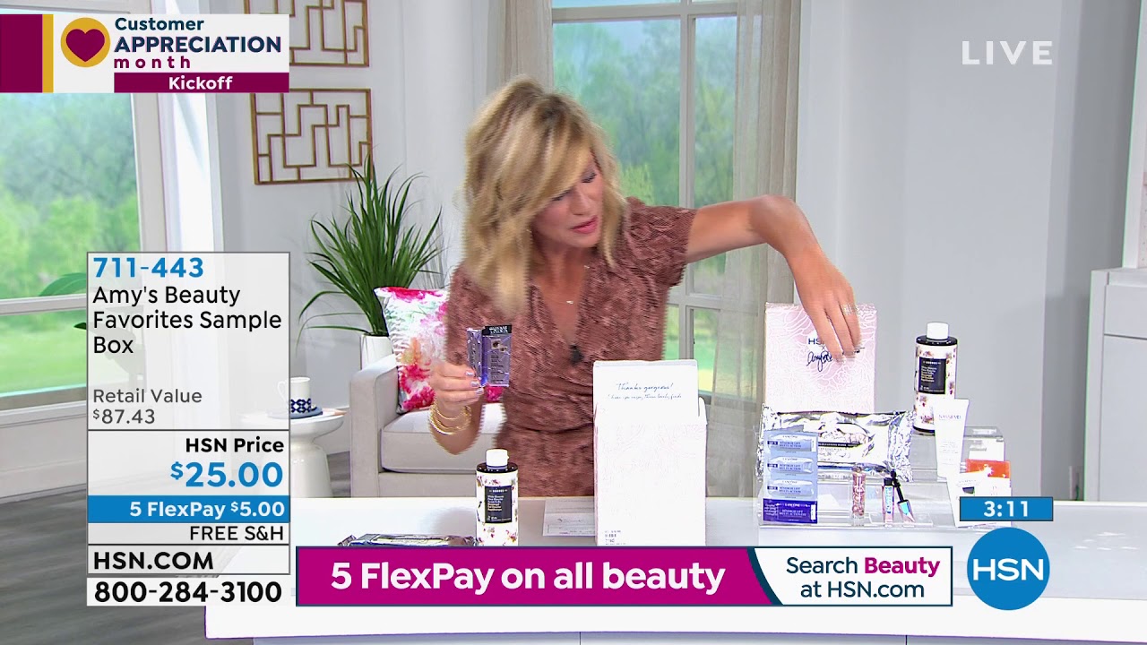 Amy's Beauty Favorites Sample Box - YouTube