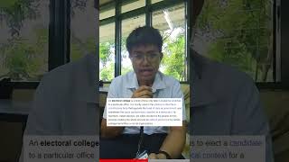 What Is An Electoral College? | What Is? #61