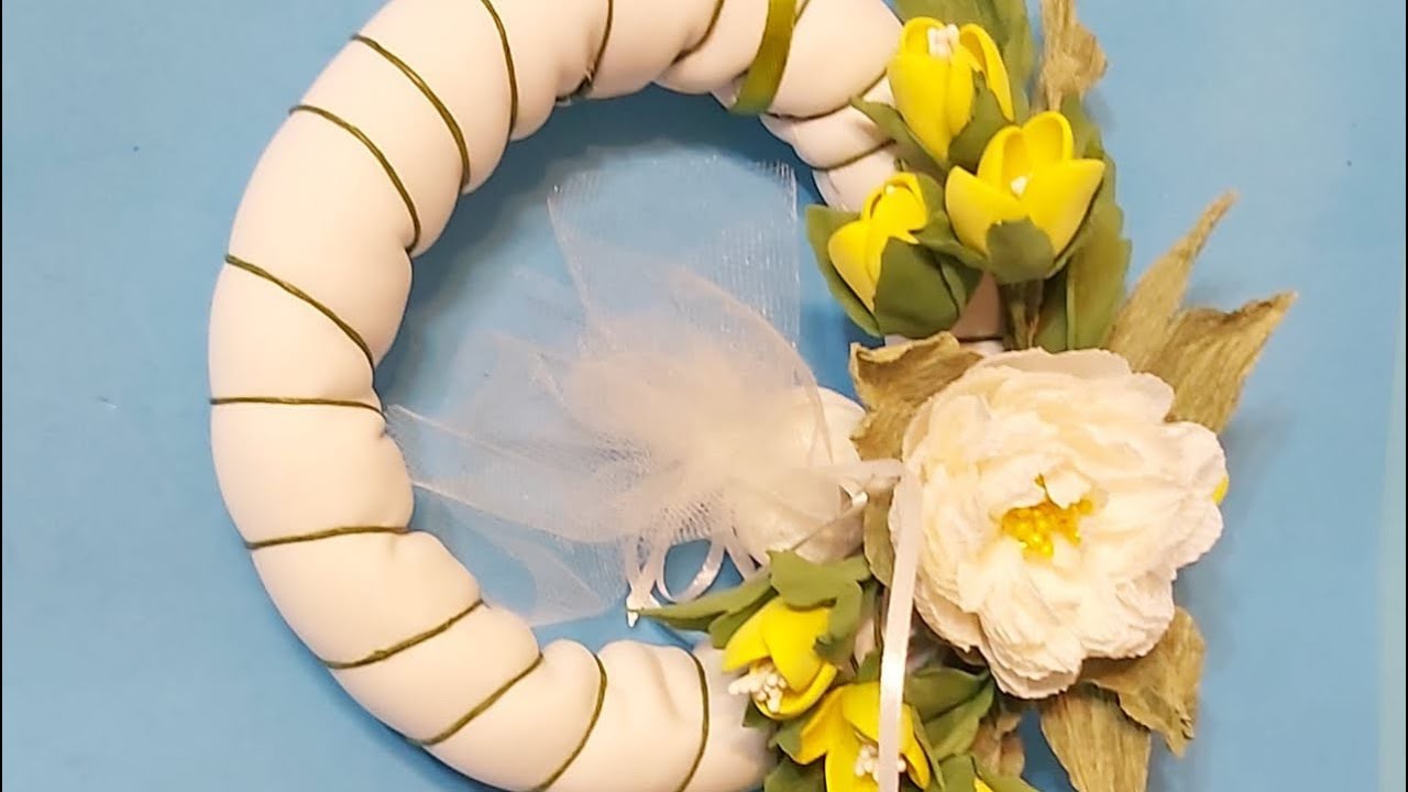 GUARDA COME È FACILE REALIZZARE DELLE GHIRLANDE CON I FIORI IL RISULTATO È SORPRENDENTE