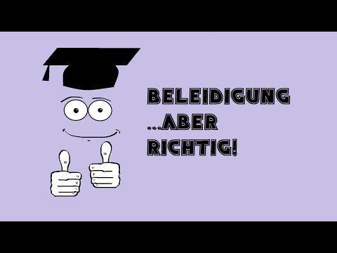 Video: Unterschied Zwischen Verleumdung Und Verleumdung