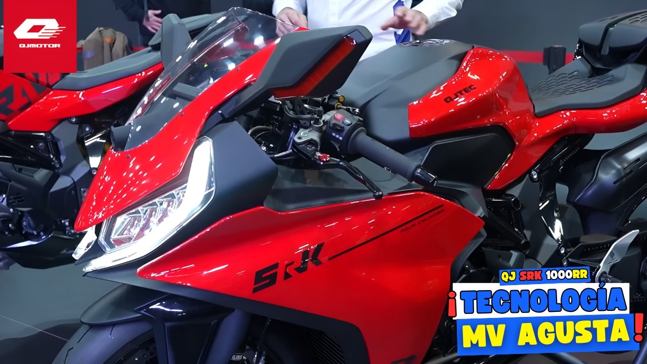 QJMOTOR SRK 1000 RR | Calidad de Mv Agusta a precio de moto china!!
