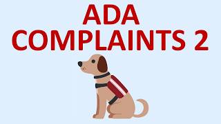 The ADA COMPLAINT MISTAKE That's Costing You Time