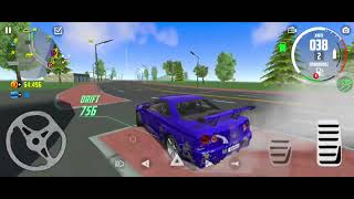 Nissan GT-R skyline R34 amazing gameplay (car simulator 2  screenshot 5
