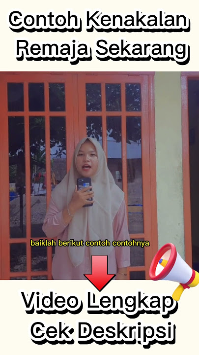 Contoh Kenakalan Remaja Sekarang #viral #shorts #kenakalanremaja