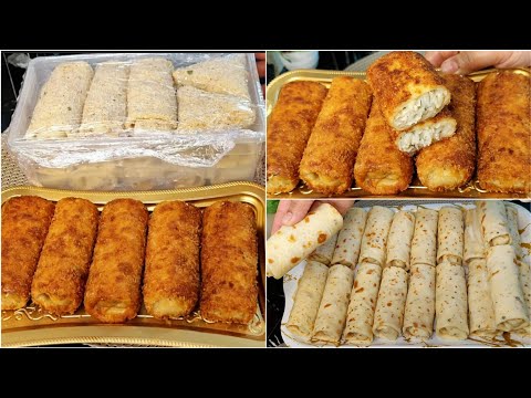 كريب مالح لرمضان أسهل وألذ وأروع طريقة تحضير كريب مالح بحشوة مغايرة اقتصادية بكمية وفيرة