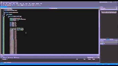 C# - Simple Brute Force Application