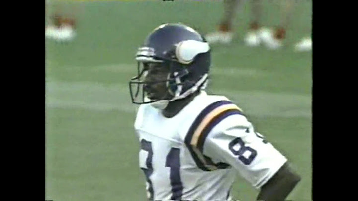 1988-10-30 Minnesota Vikings vs San Francisco 49ers(Steve Young's epic run)