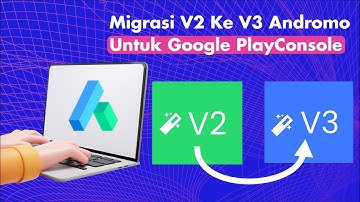 Cara berpindah dari V2 ke V3 Andromo untuk Playstore | Aplikasi Android Tanpa Coding