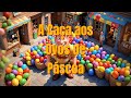A Caça aos Ovos de Páscoa #Páscoa #caçaaoovos #mistério #diversão #VilaAlegre