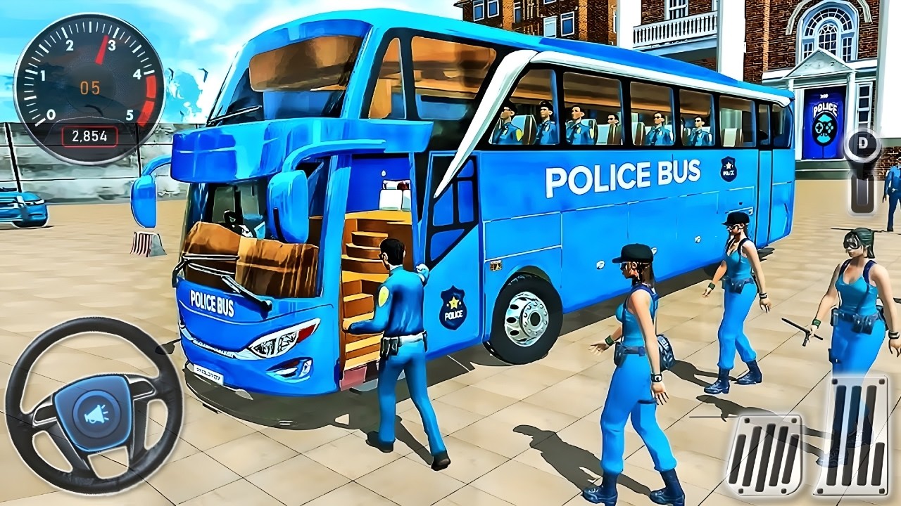 Euro Bus Simulator Driving Games | European City Passenger Transport - Android Gameplay
