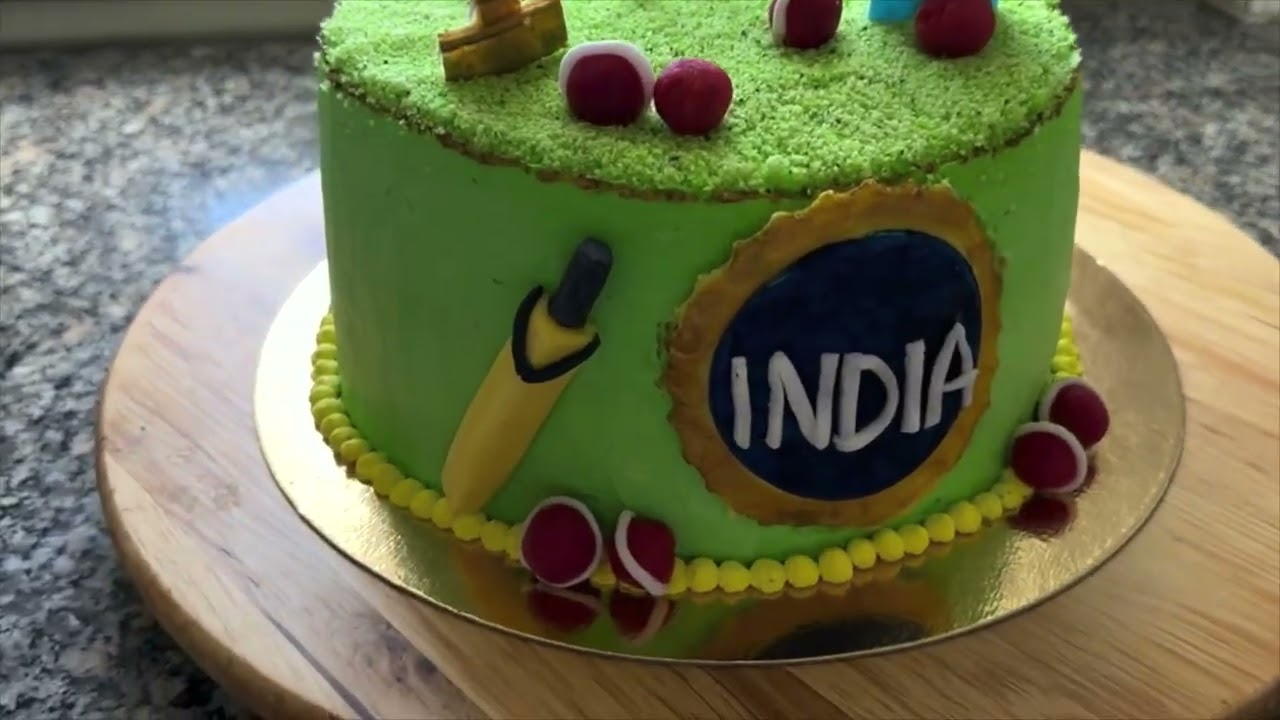 Cricket Fever on the Cake! 🏆