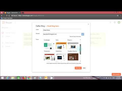 Cara Membuat Blog Gratis